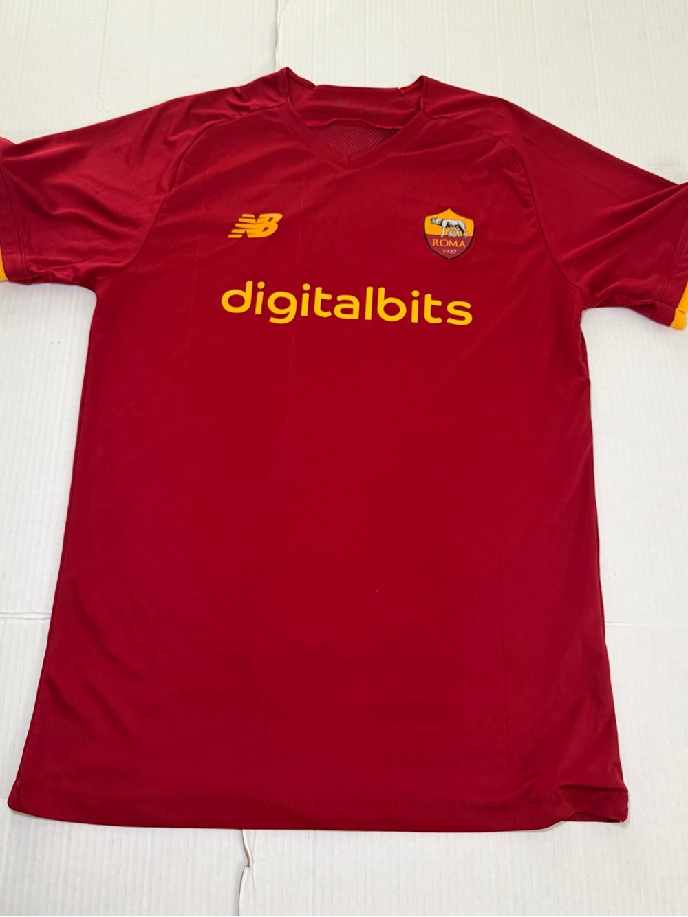 New Balance AS Roma Player Version Slim Fit Jersey Size XL